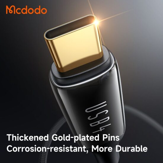 کابل شارژ TYPE-C به TYPE-C انتقال دیتا و تصویر USB4 مکدودو MCDODO CA-2990