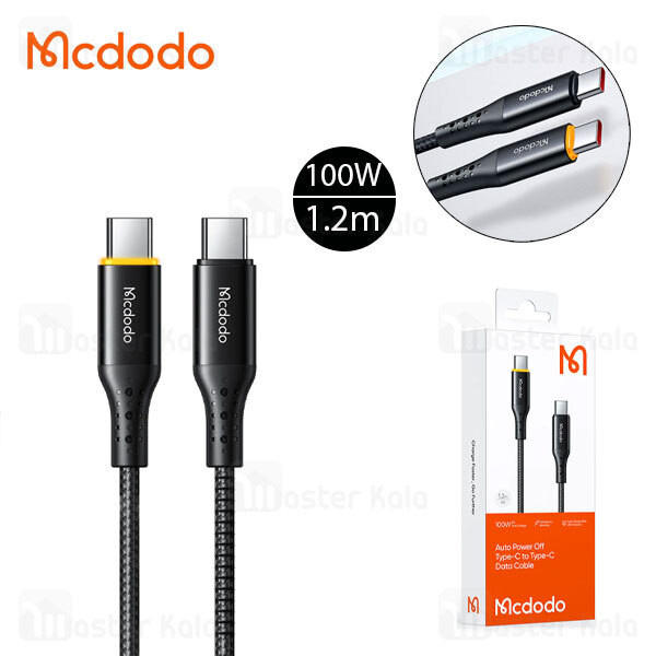 کابل شارژ TYPE-C به TYPE-C مکدودو MCDODO CA-3460 Auto Power Off